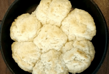 The Best Dang Cast Iron Buttermilk Biscuits Recipe