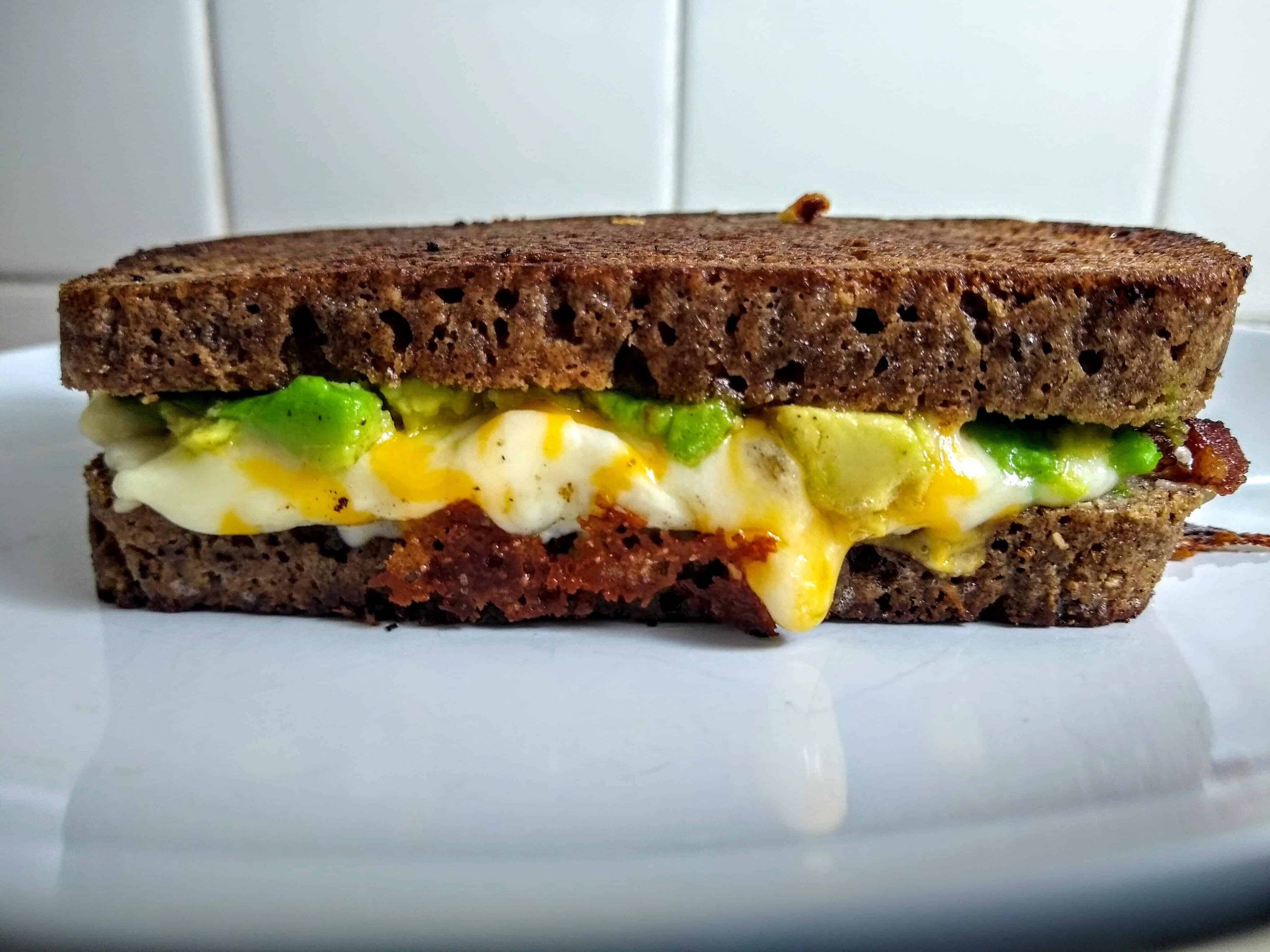 Keto Grilled Cheese - Kicking Carbs