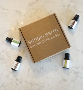 Simply Earth Essential Oil Recipe Box