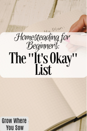 the it's okay list