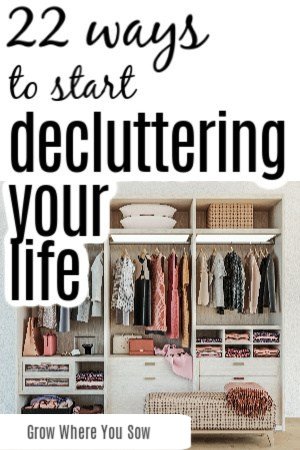 decluttering your life