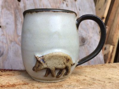 handmade farm house mug etsy