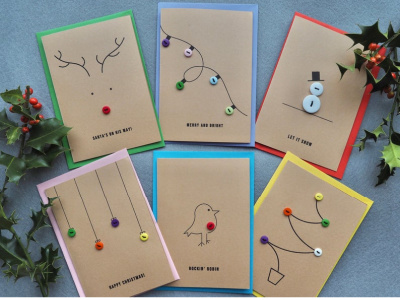 homemade holiday cards